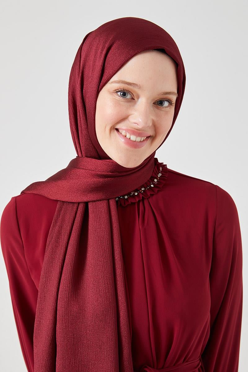 Fivescarf Bordo Crystal Şal