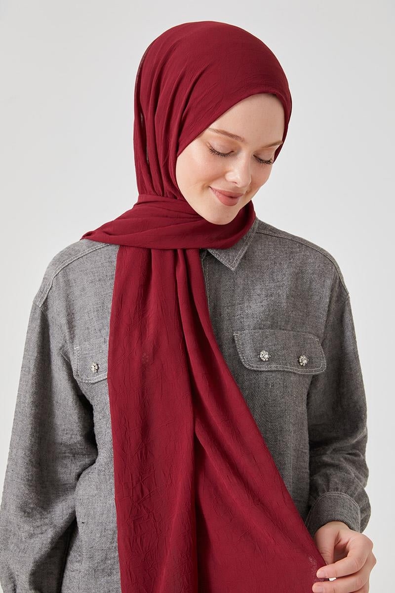 Fivescarf Bordo Frozen Şal