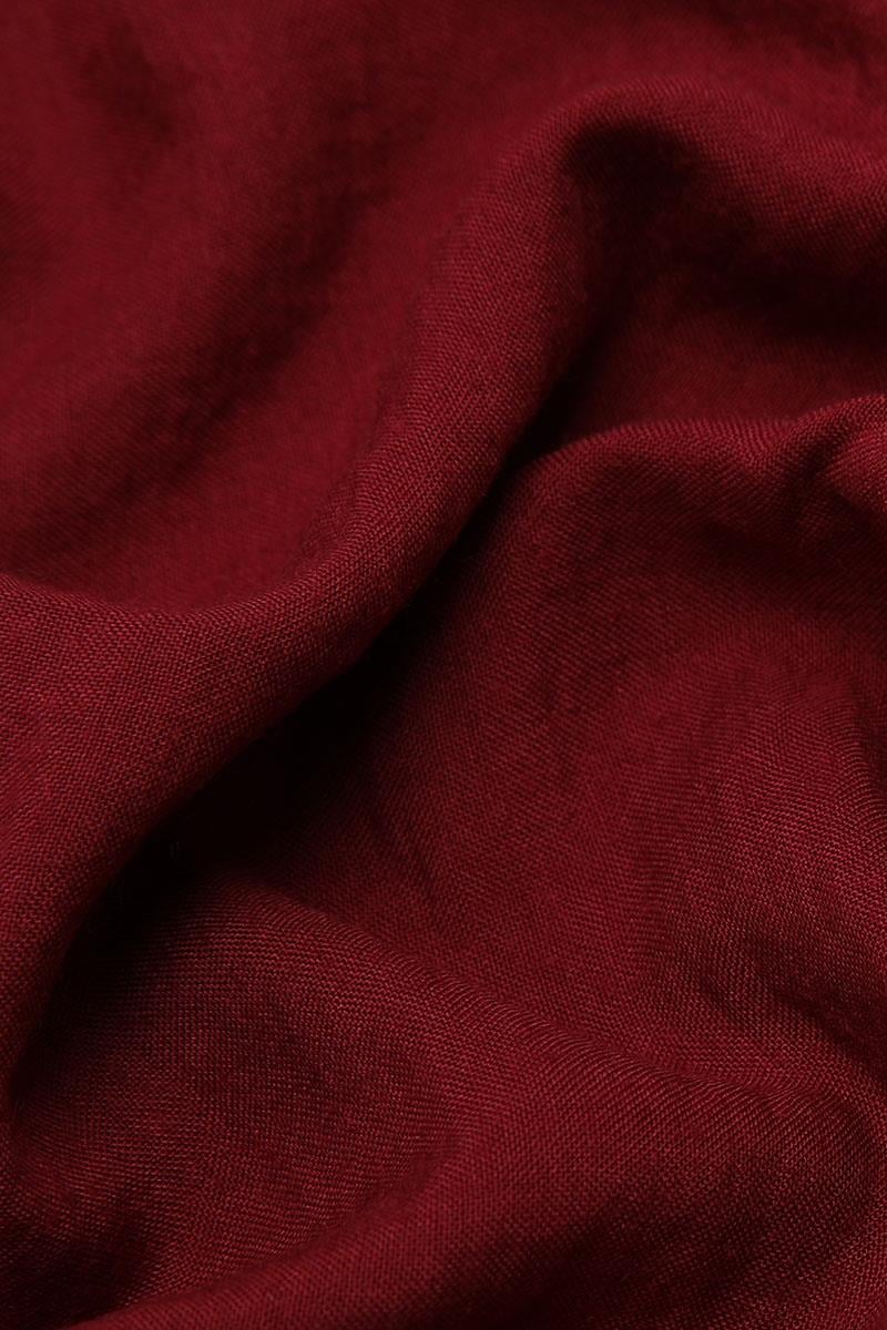 Fivescarf Bordo Maxi Cotton Eşarp