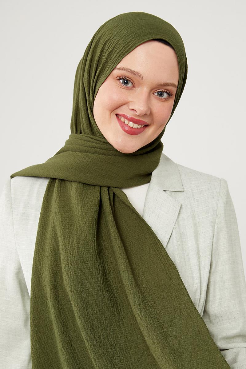 Fivescarf Çimen Yeşili Harmoni Şal