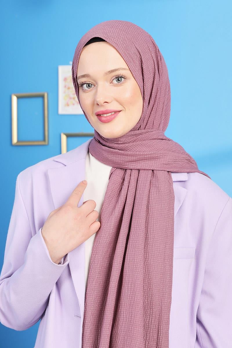 Fivescarf Eflatun Harmoni Şal