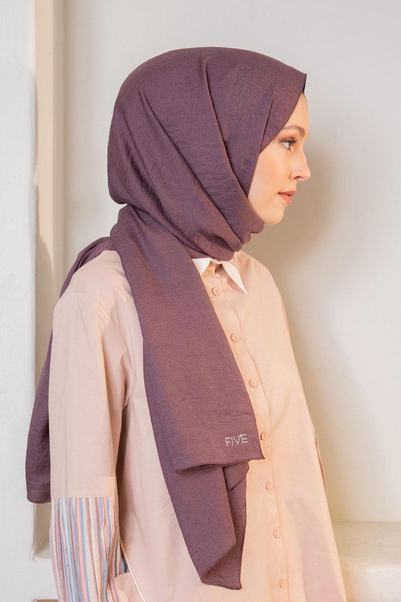 Fivescarf Eflatun Junset Şal