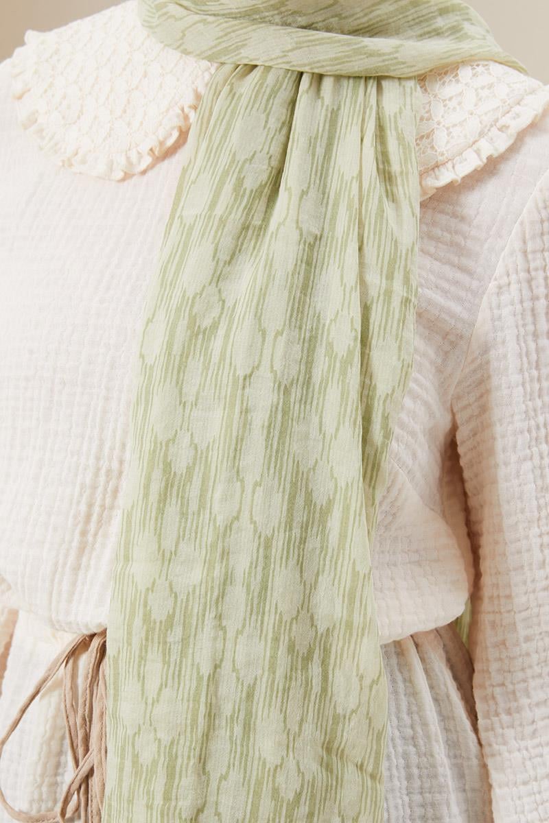 Fivescarf Fıstık Yeşili Bulut Comfort Line Şal