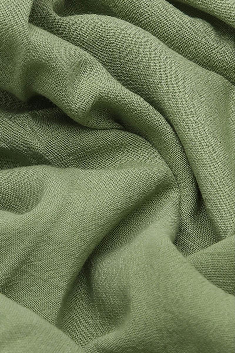 Fivescarf Fıstık Yeşili Naturel Pamuk Şal