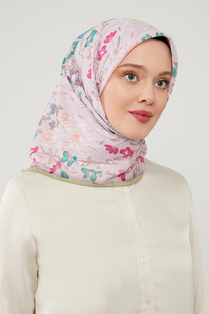 Fivescarf Fıstık Yeşili Soft Cotton Eşarp