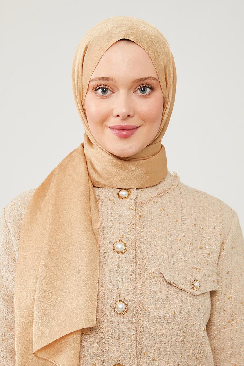 Fivescarf Gold Jakarlı Elegance Şal