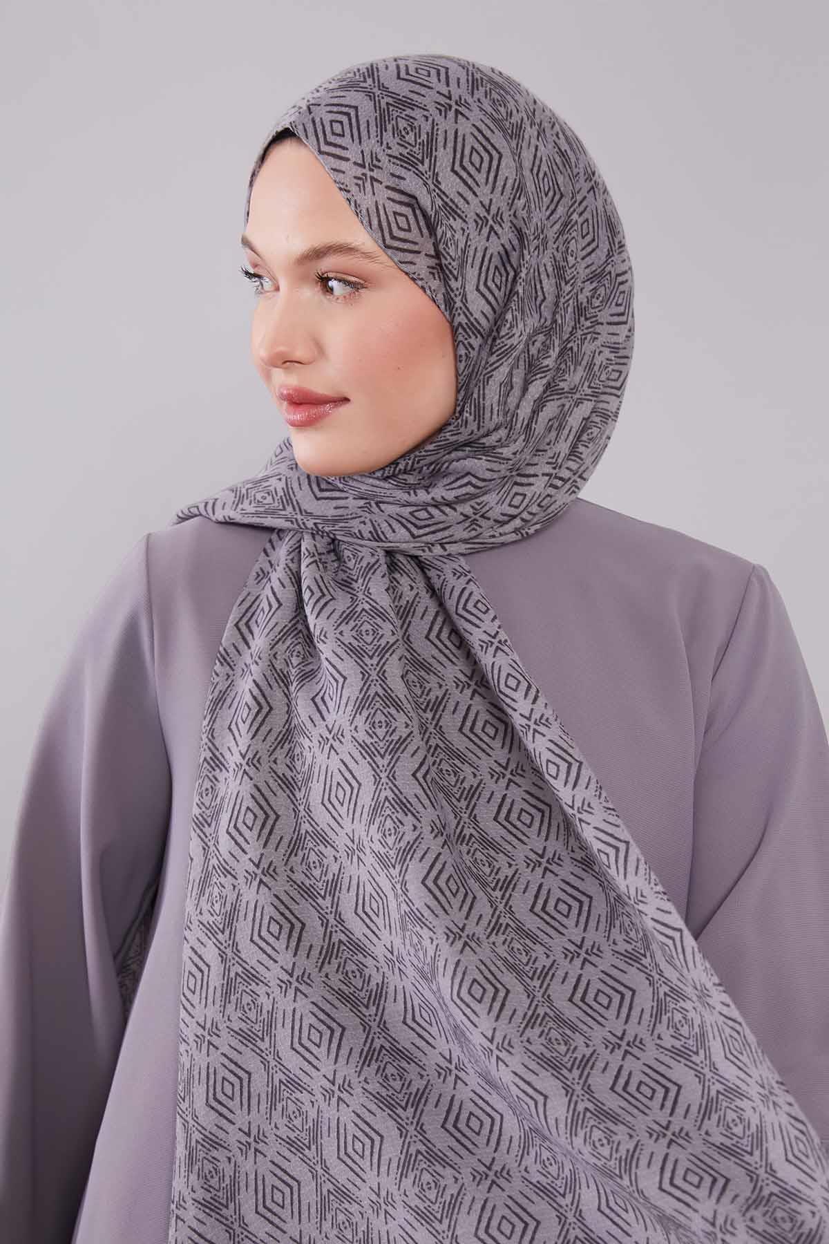 Fivescarf Gri Gamba Şal