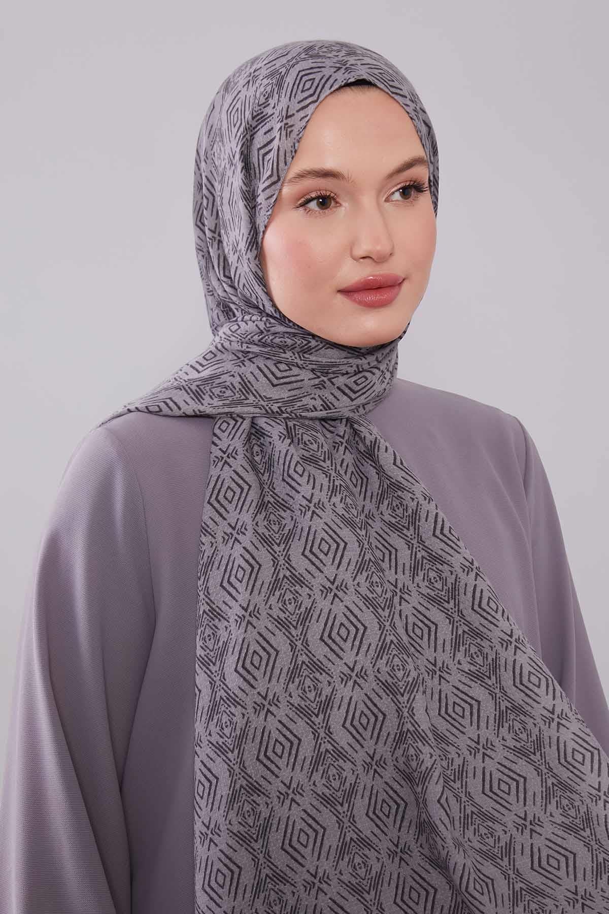 Fivescarf Gri Gamba Şal
