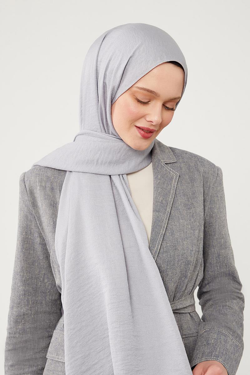 Fivescarf Gri Junset Şal
