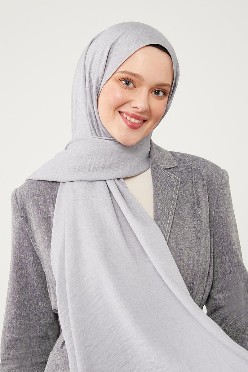 Fivescarf Gri Junset Şal