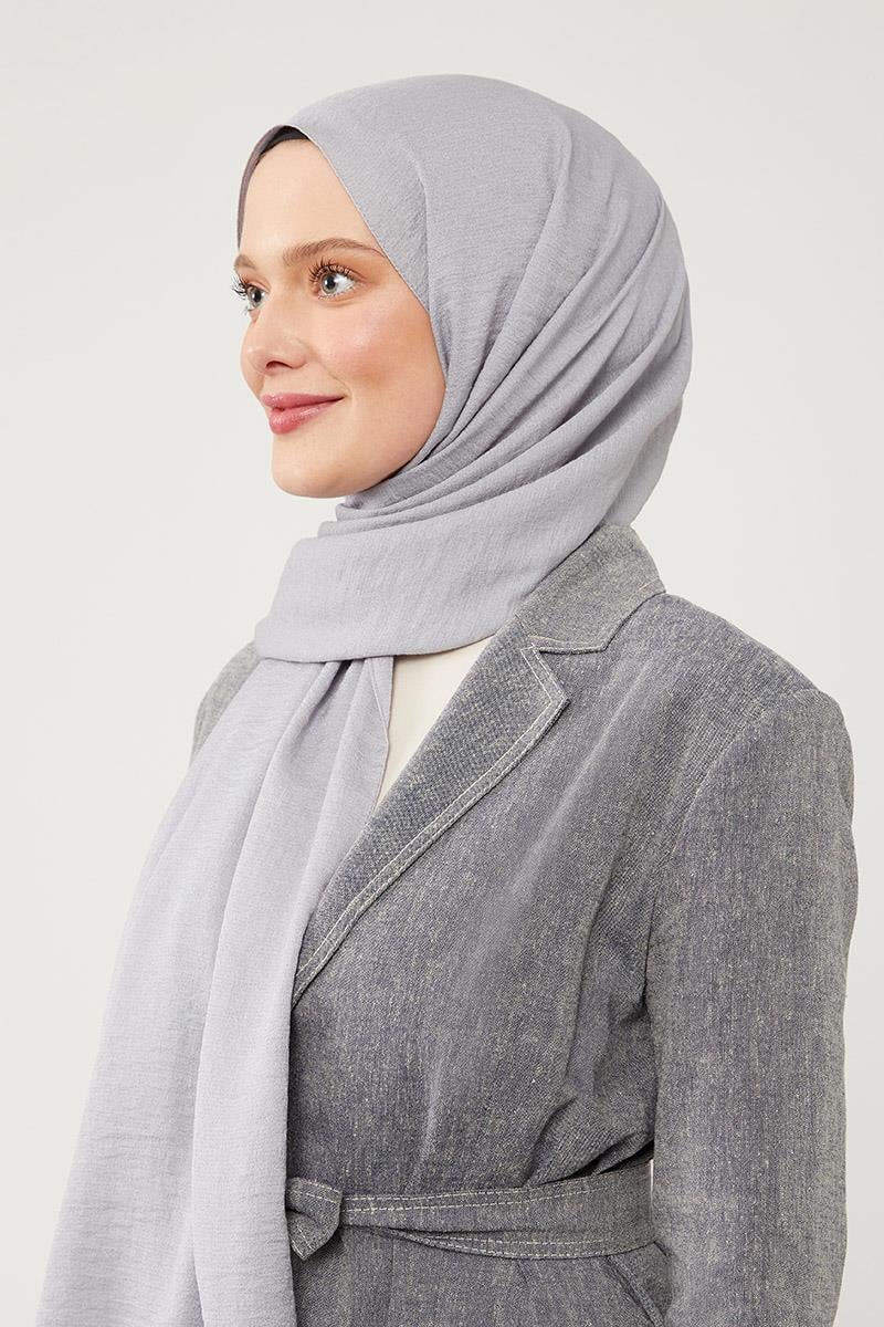 Fivescarf Gri Junset Şal