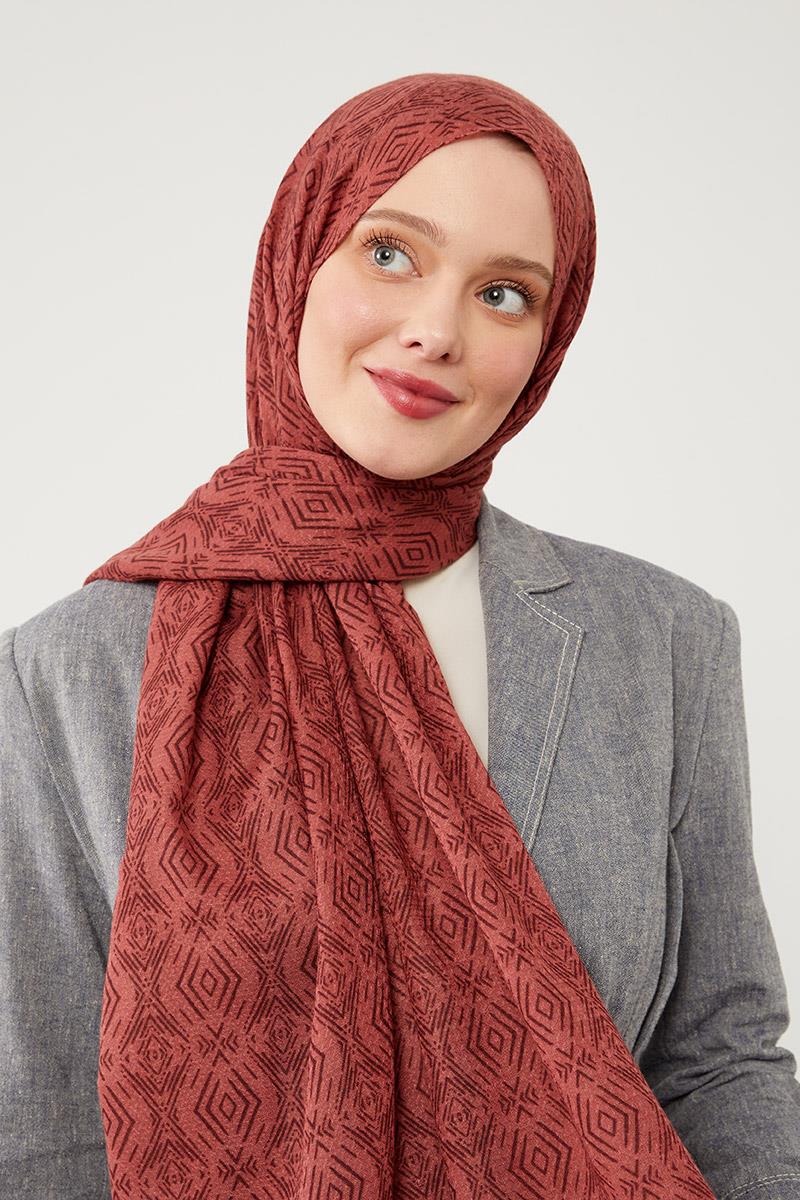 Fivescarf Gül Kurusu Gamba Şal