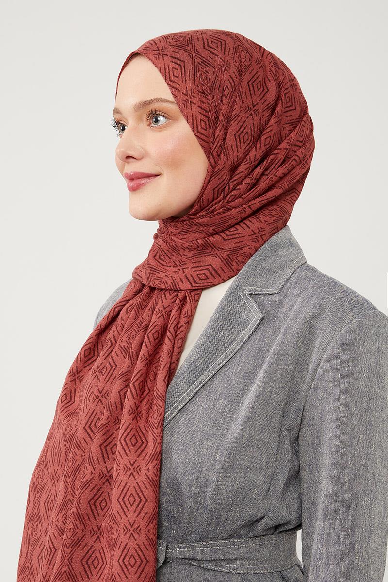 Fivescarf Gül Kurusu Gamba Şal