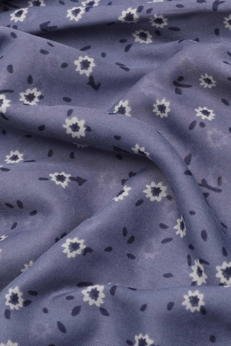 Fivescarf İndigo Relax Garden Şal