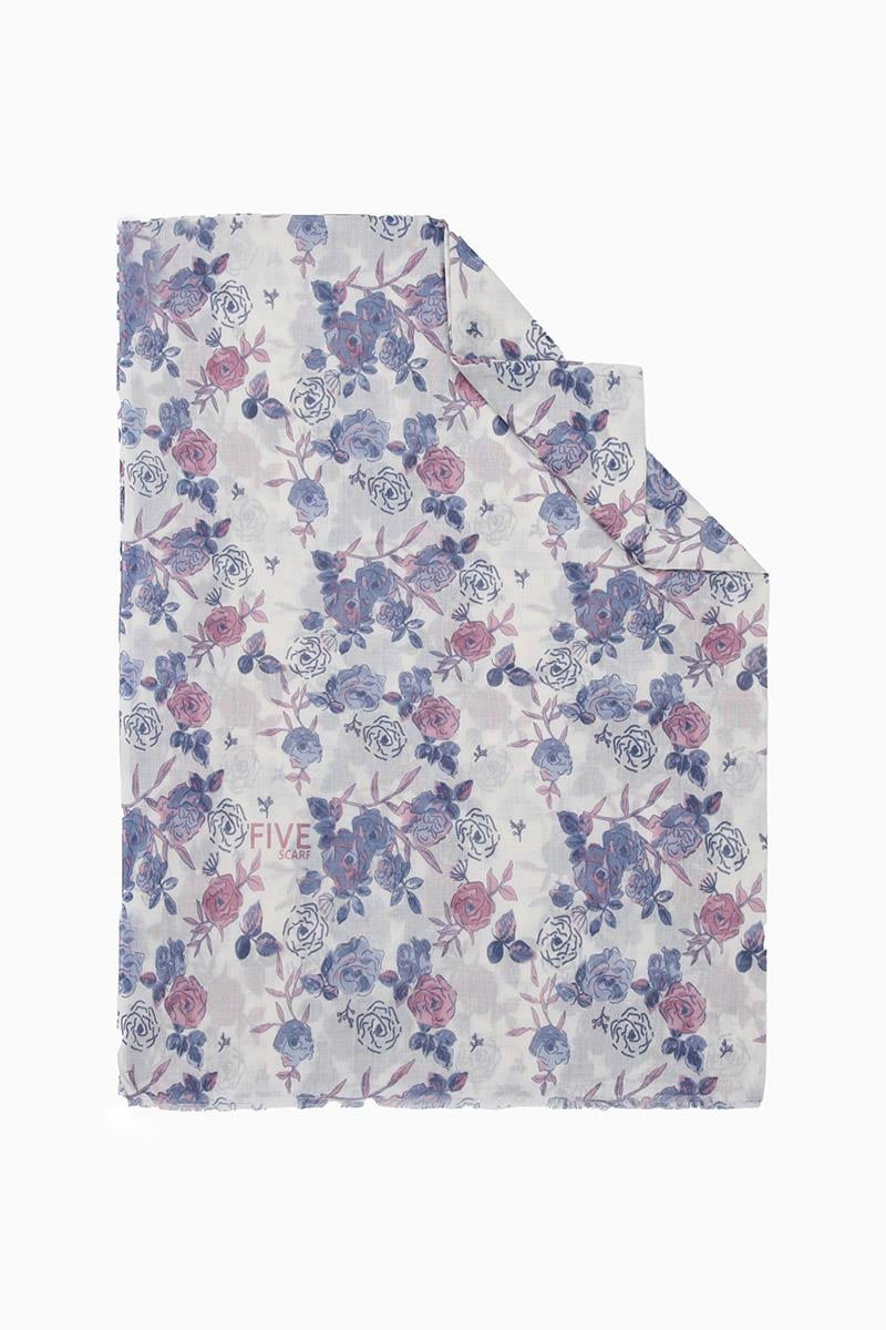 Fivescarf İndigo Relax Rose Şal