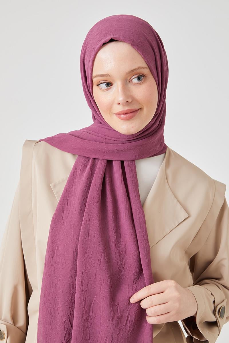 Fivescarf K.Pembe Frozen Şal