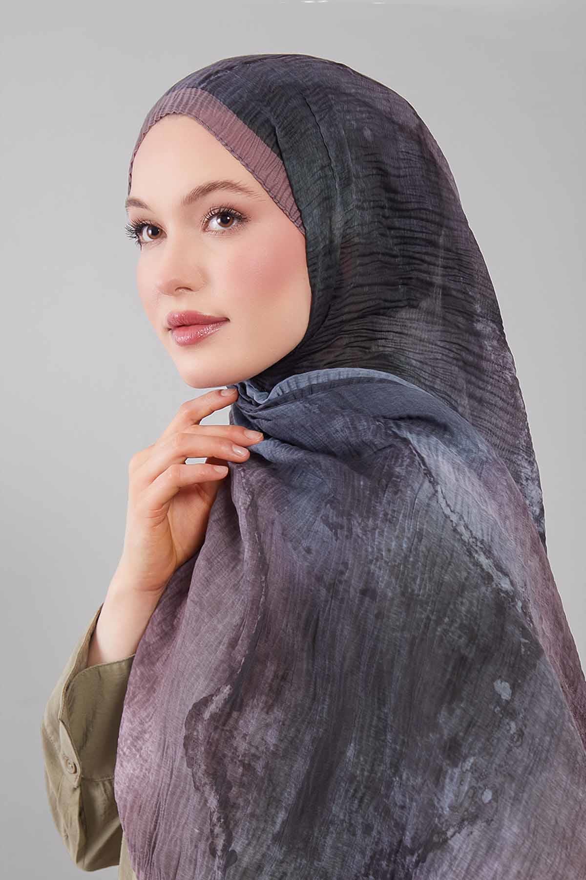 Fivescarf K.Vizon Geçişli Müslin Cotton Şal