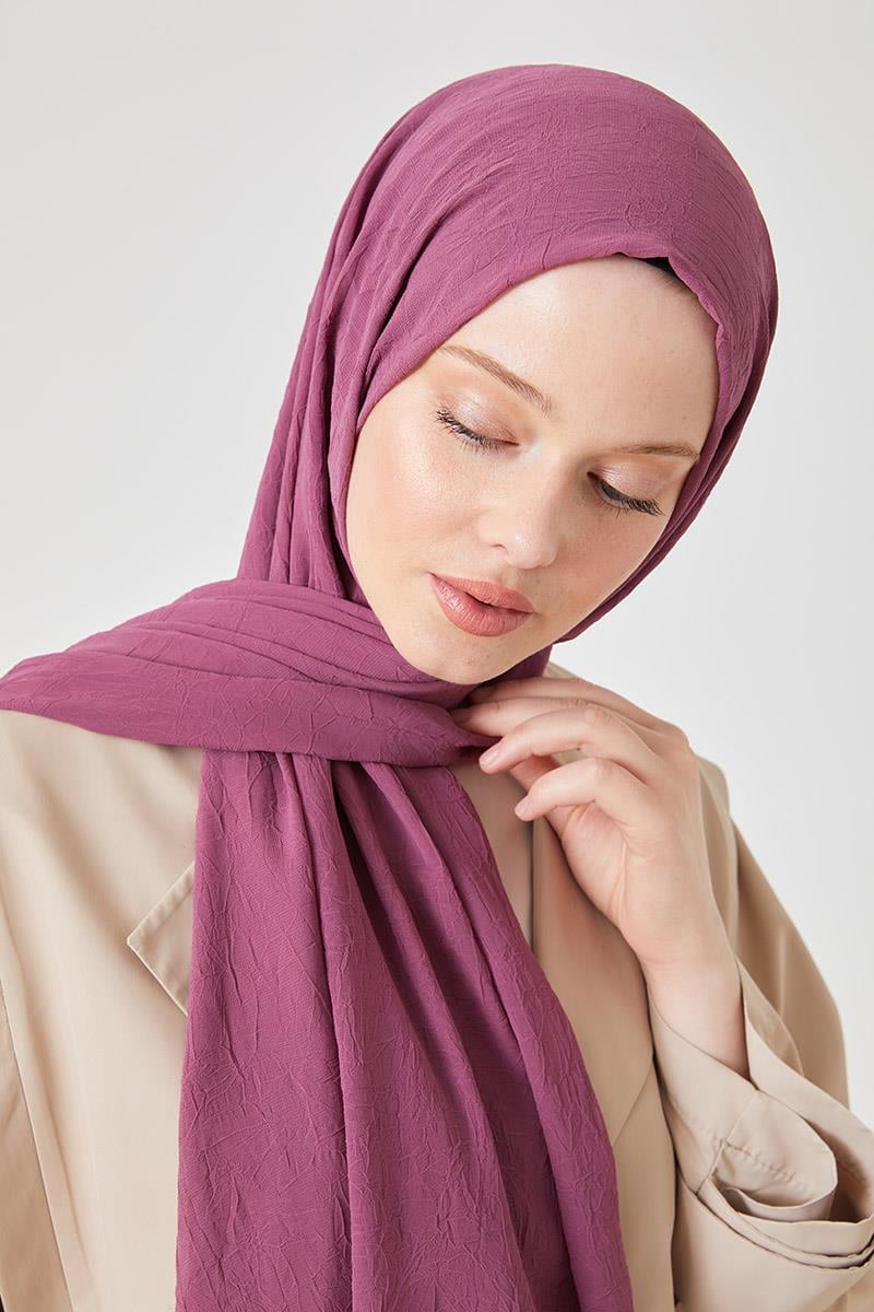 Fivescarf K.Pembe Frozen Şal