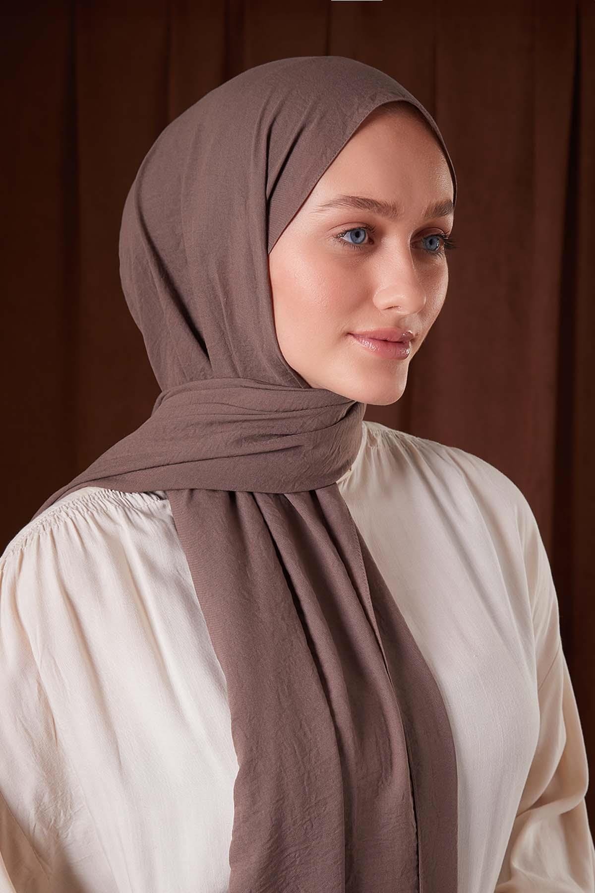 Fivescarf K.Vizon Düz Luna Cotton Şal