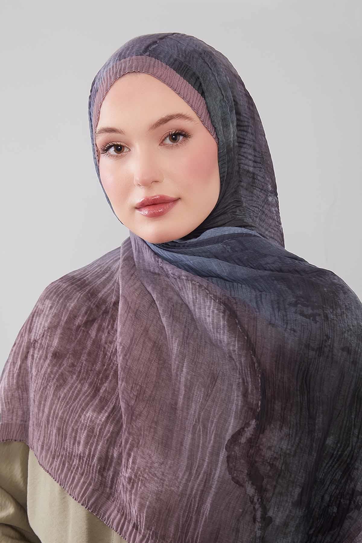 Fivescarf K.Vizon Geçişli Müslin Cotton Şal