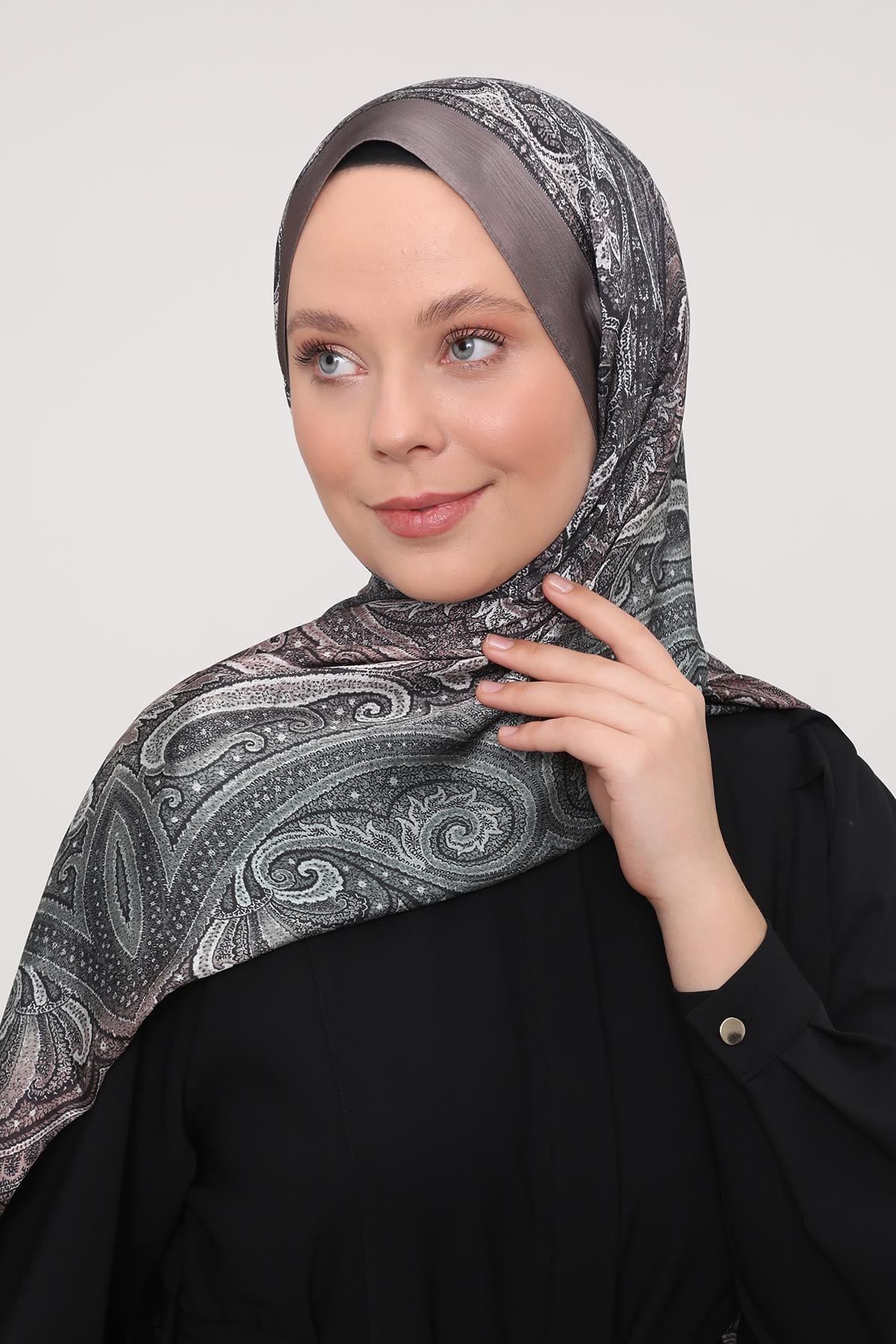 Fivescarf K.Vizon Gölgeli Desen Brand Şal