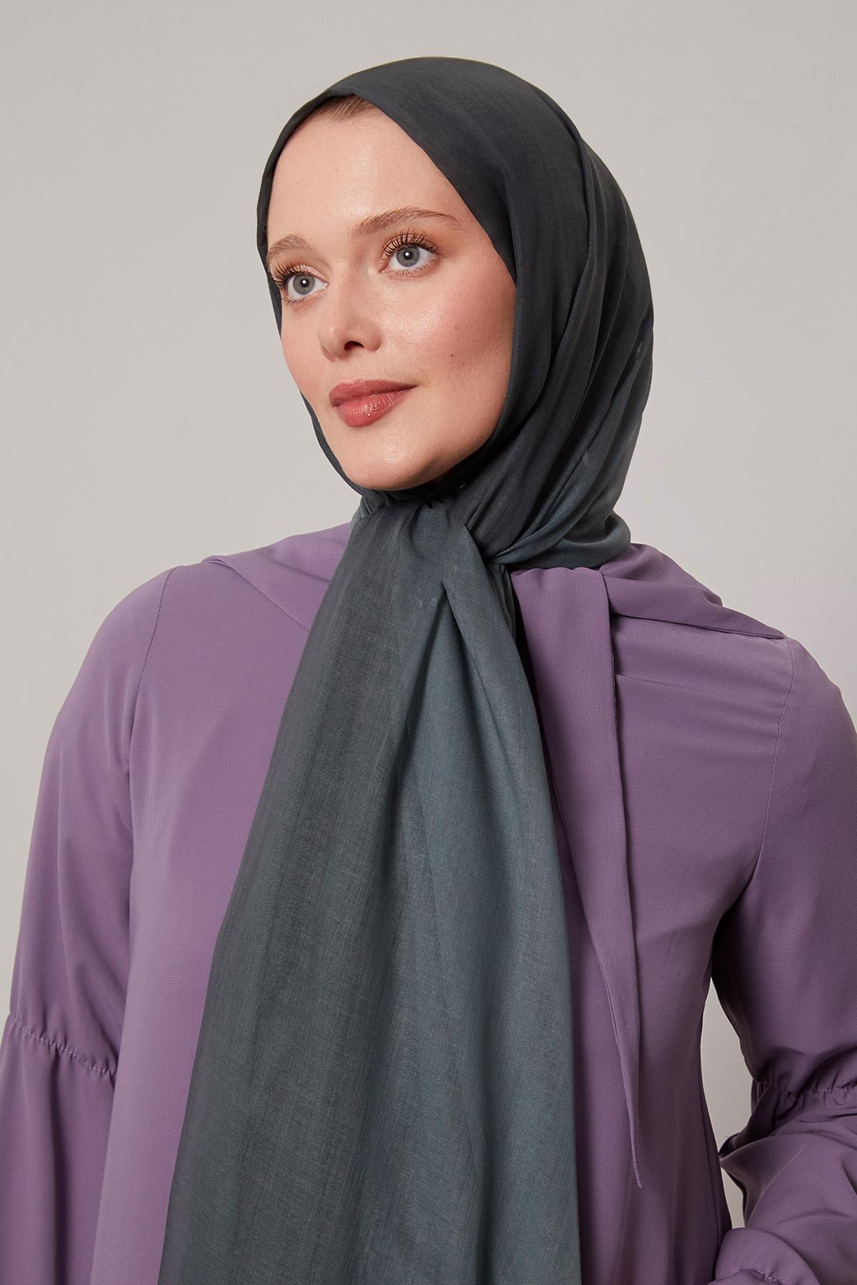Fivescarf K.Zümrüt Geçişli Comfort Şal