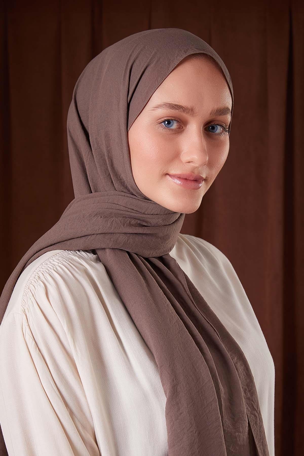 Fivescarf K.Vizon Düz Luna Cotton Şal