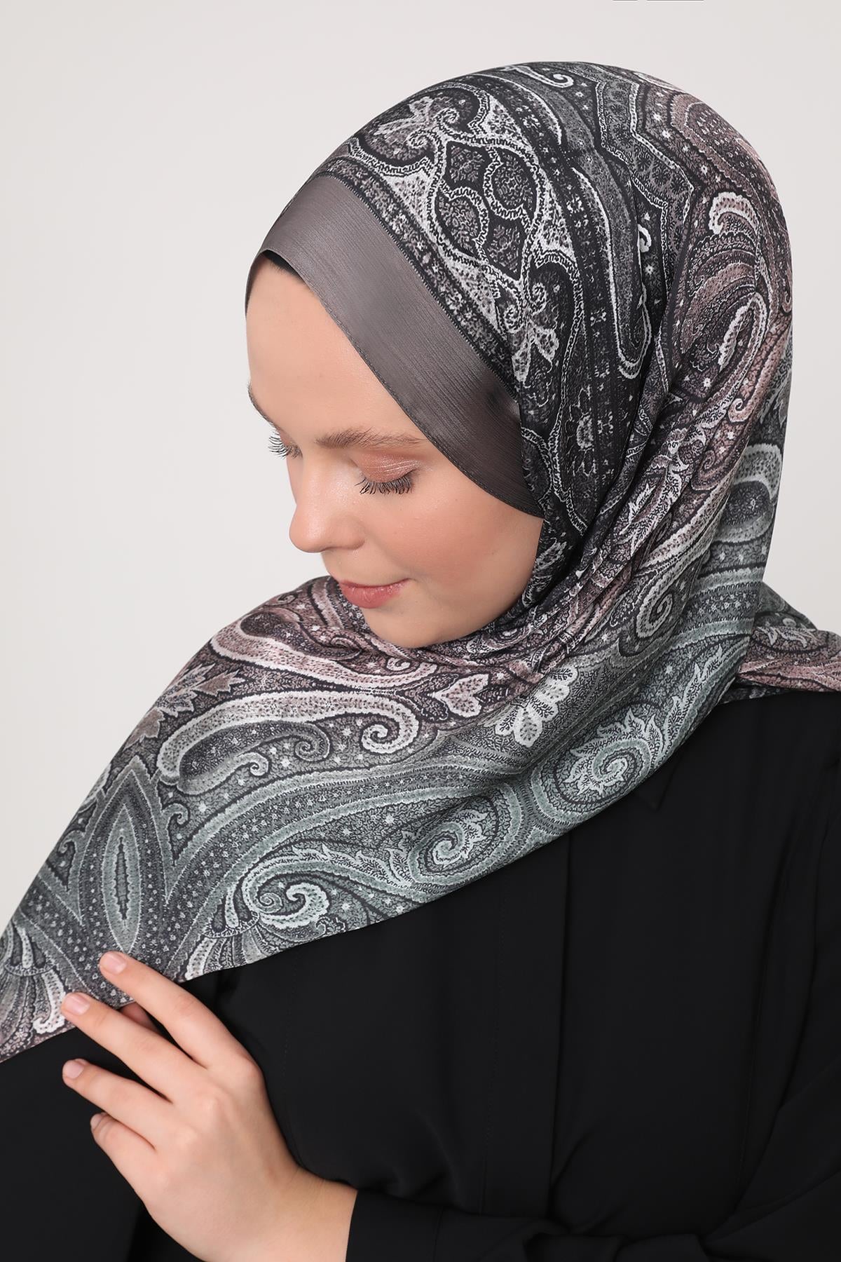 Fivescarf K.Vizon Gölgeli Desen Brand Şal