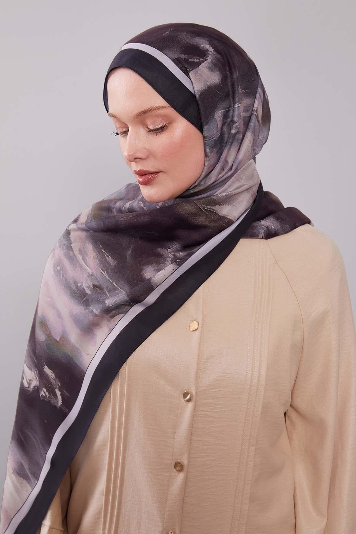 Fivescarf K.Vizon Soyut Desen Clover Şal