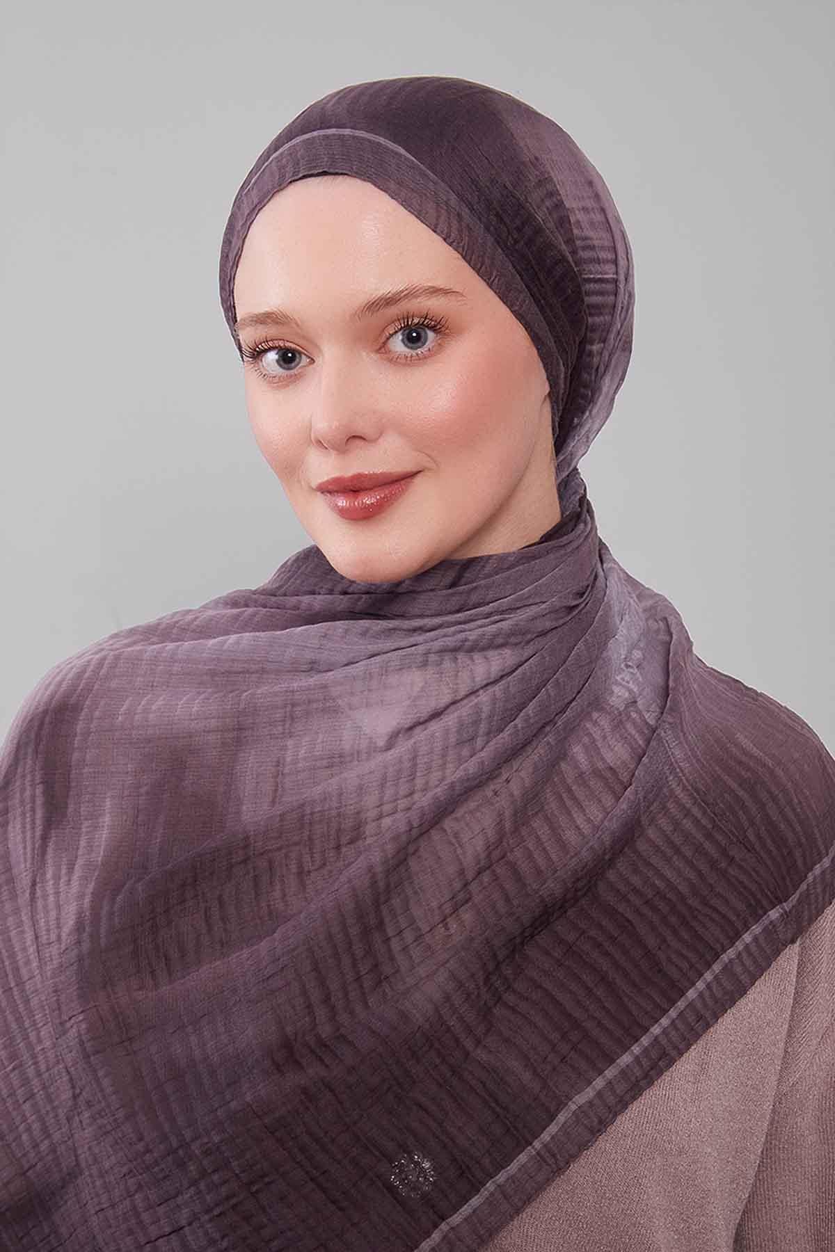 Fivescarf K.Vizon Soyut Cotton Müslin Şal