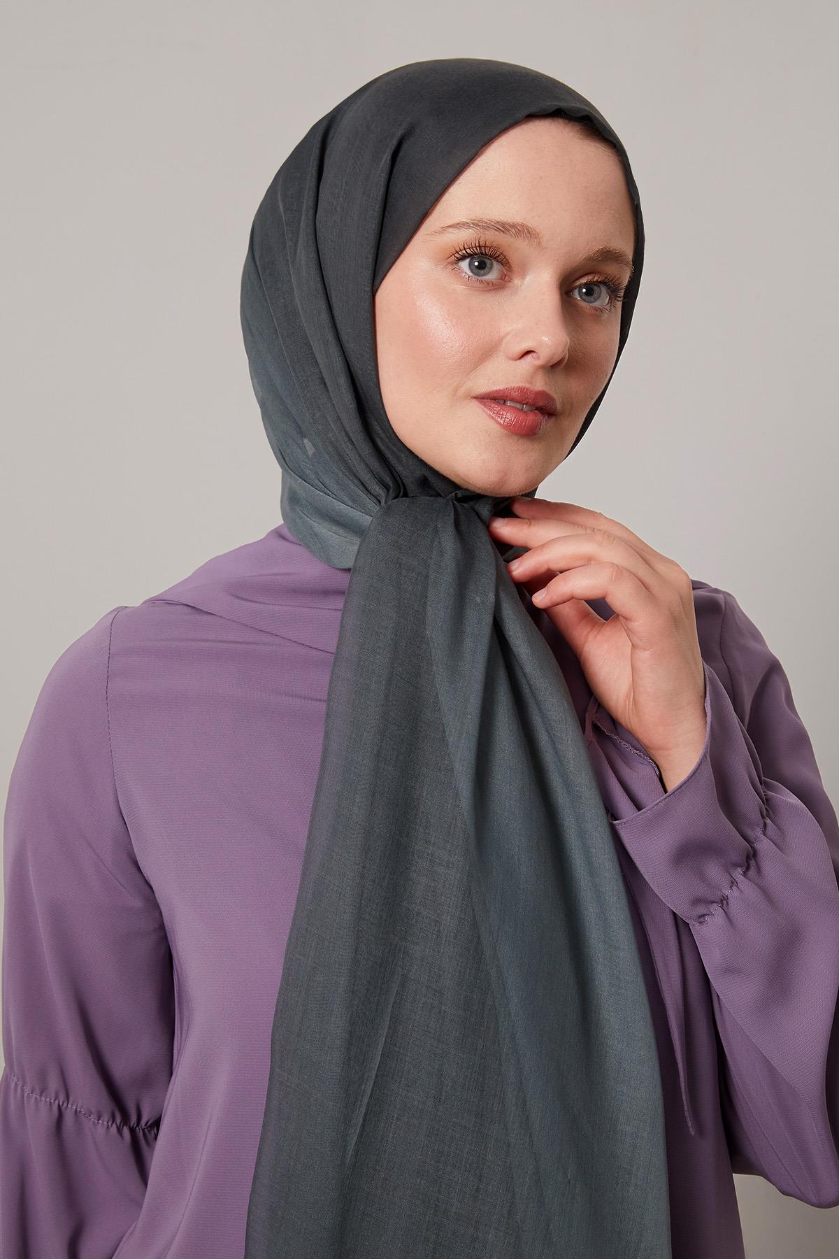 Fivescarf K.Zümrüt Geçişli Comfort Şal