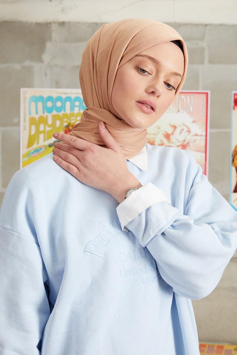 Fivescarf Karamel Five Penye Şal
