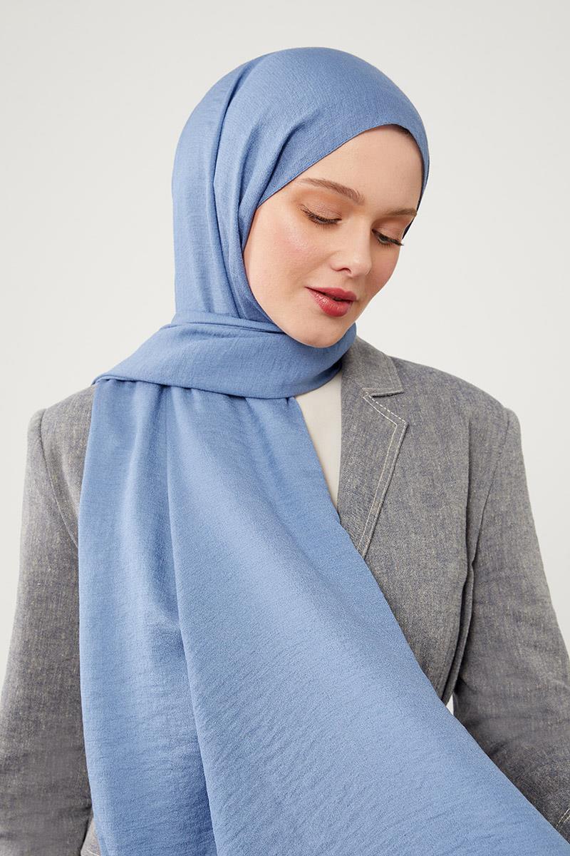 Fivescarf Kot Mavisi Junset Şal