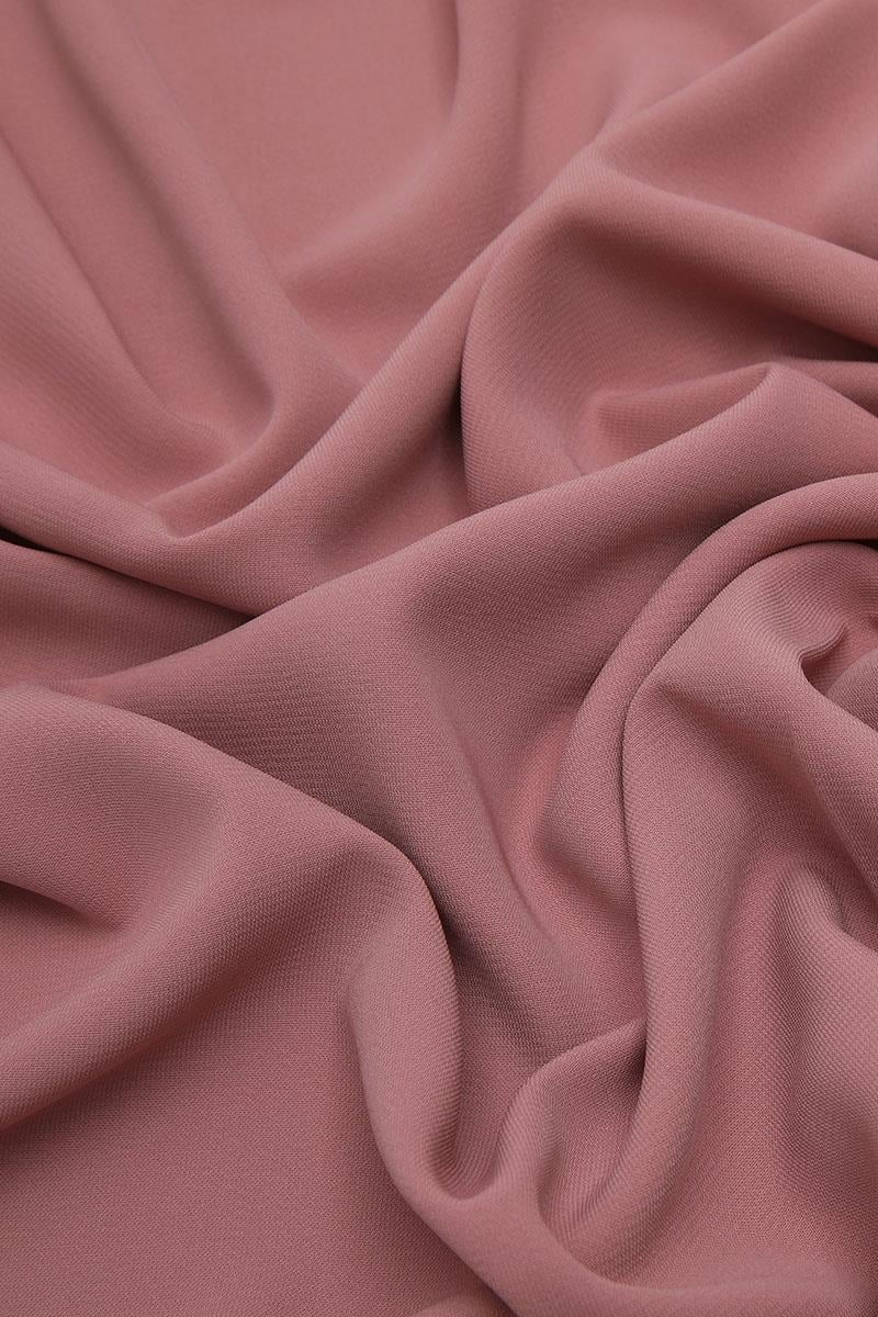 Fivescarf Koyu Pembe Medine İpeği Şal