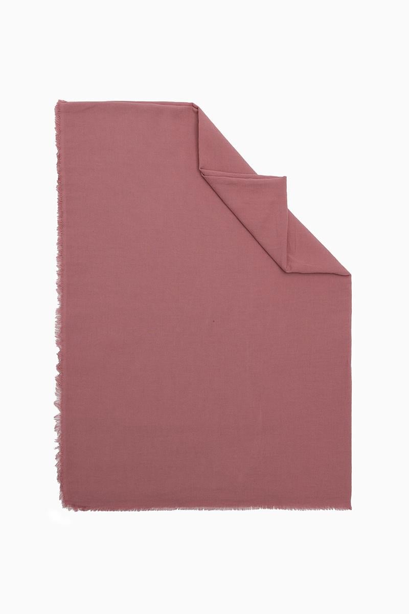 Fivescarf Koyu Pudra Maxi Cotton Şal
