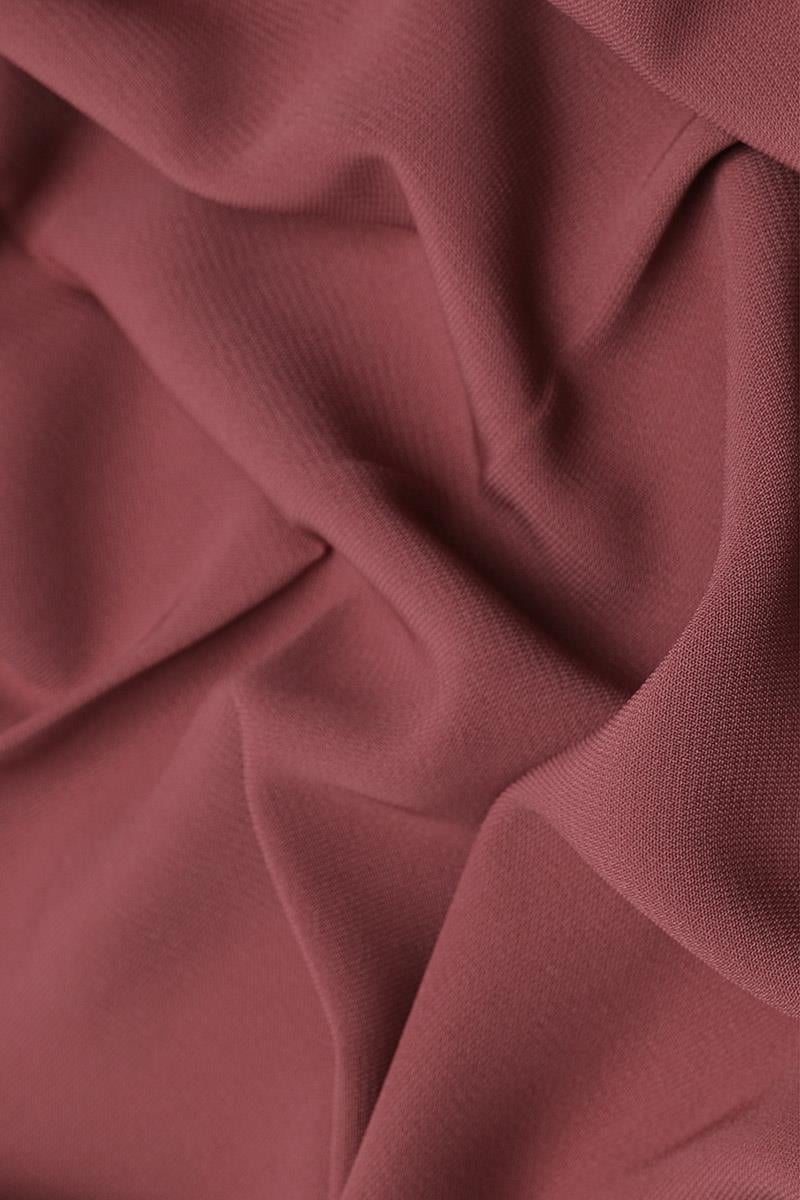 Fivescarf Koyu Pudra Medine İpeği Şal