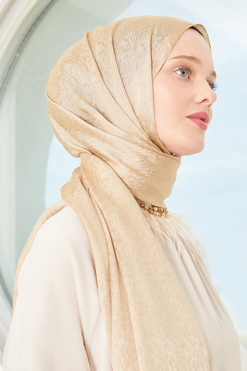 Fivescarf Kum Elmas Abiye Şal