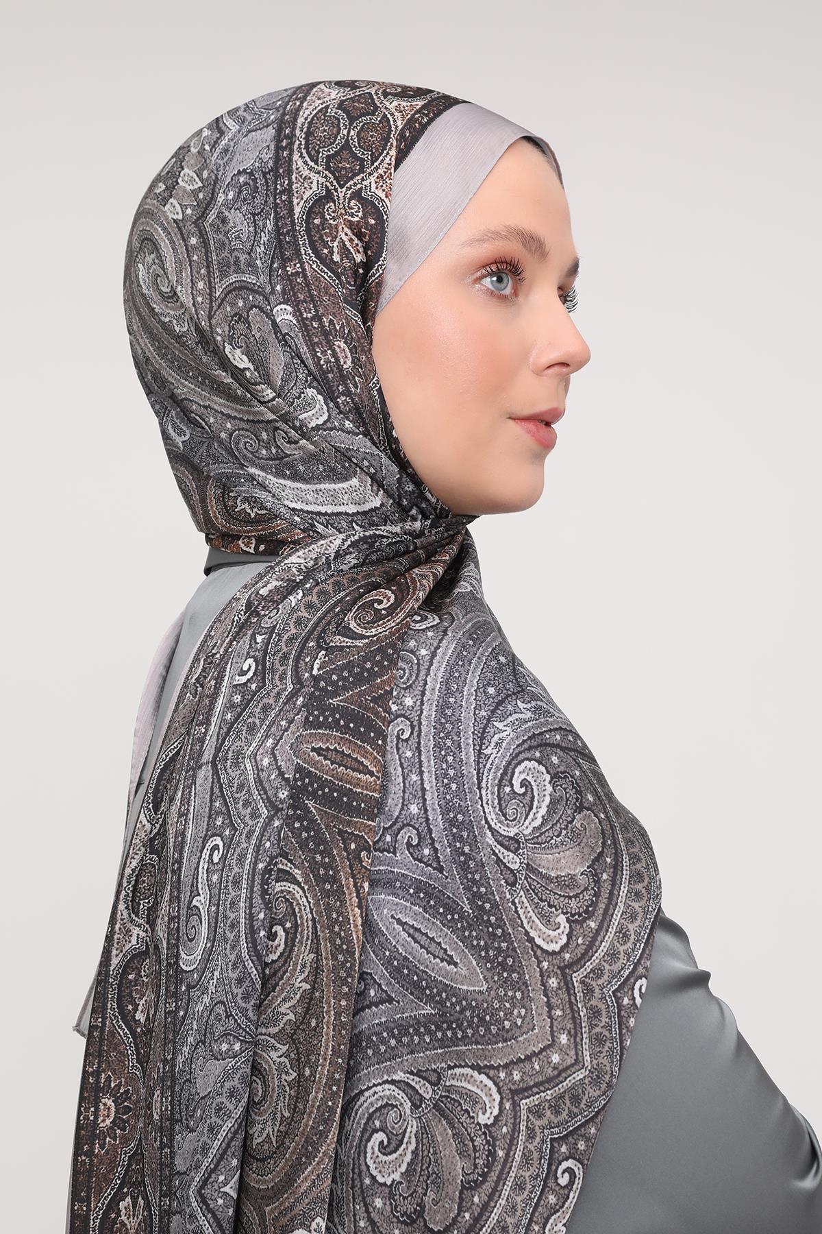 Fivescarf Kum Gölgeli Desen Brand Şal