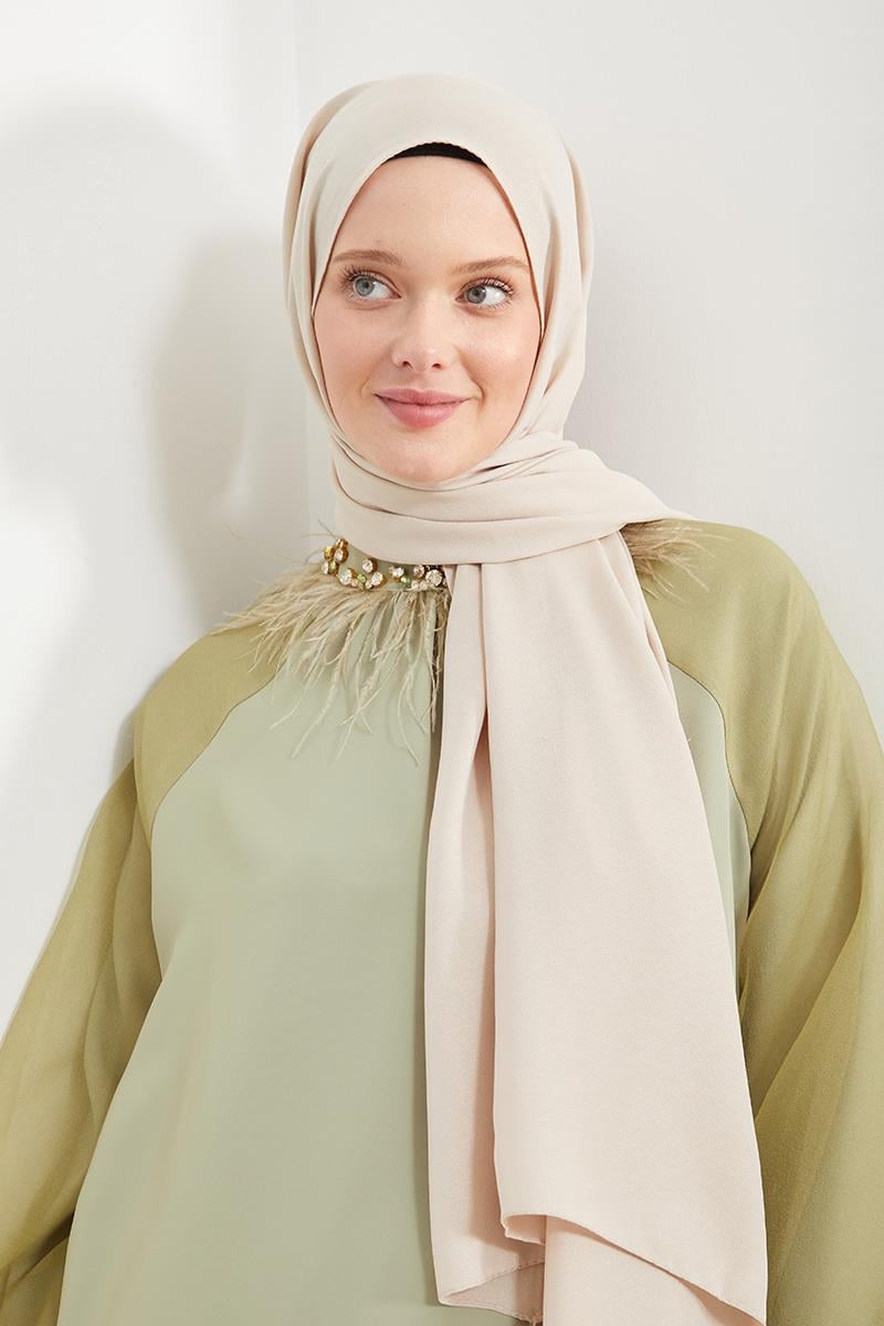 Fivescarf Kum Simli Otto Abiye Şal