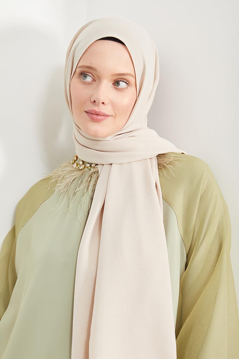Fivescarf Kum Simli Otto Abiye Şal