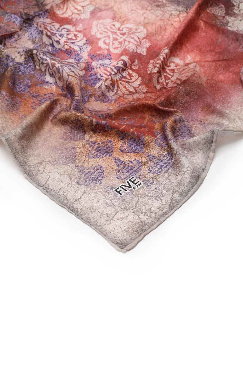 Fivescarf Kum Twill Digital Eşarp