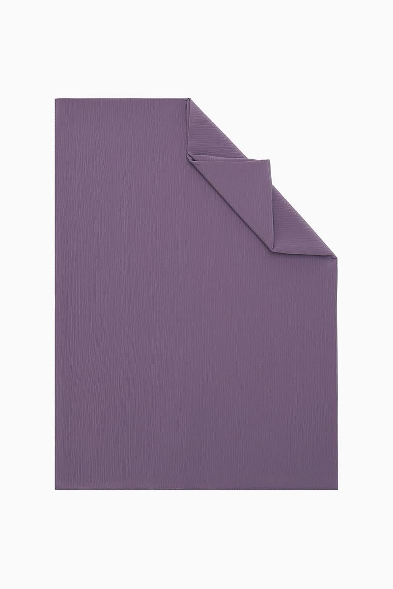 Fivescarf Lila Krinkıl Şal