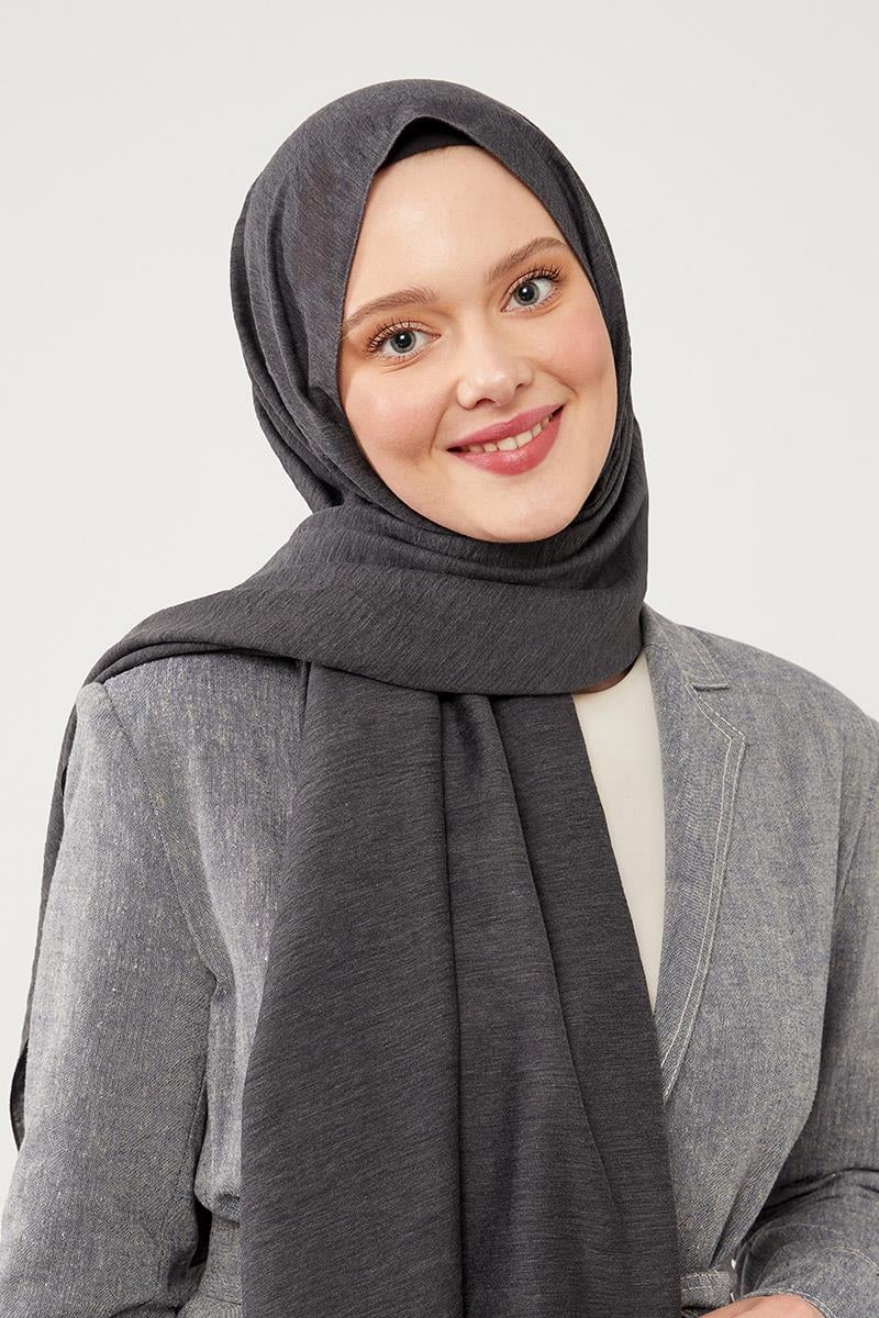 Fivescarf Mat Siyah Enzo Şal