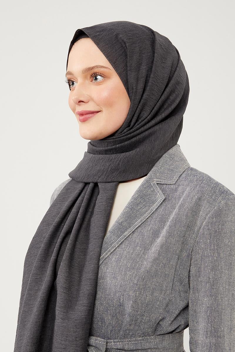 Fivescarf Mat Siyah Enzo Şal