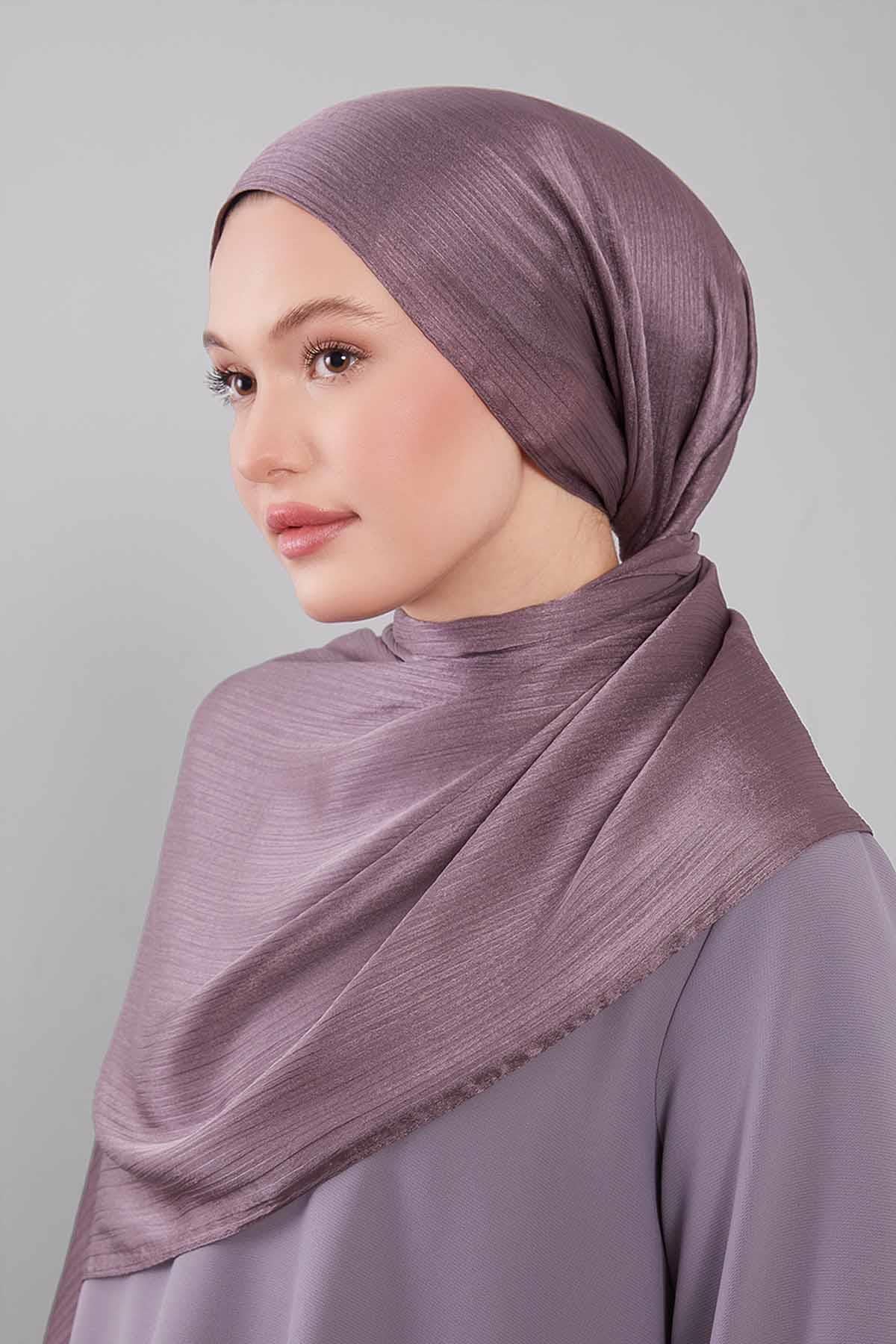 Fivescarf Menekşe Janjan Abiye Şal