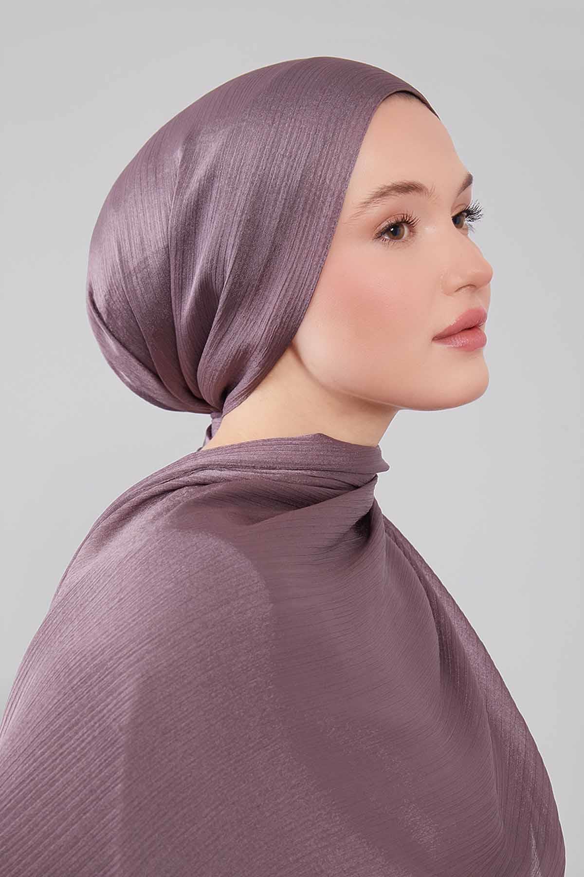 Fivescarf Menekşe Janjan Abiye Şal