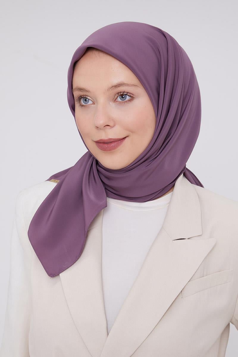 Fivescarf Menekşe Medine İpeği Eşarp