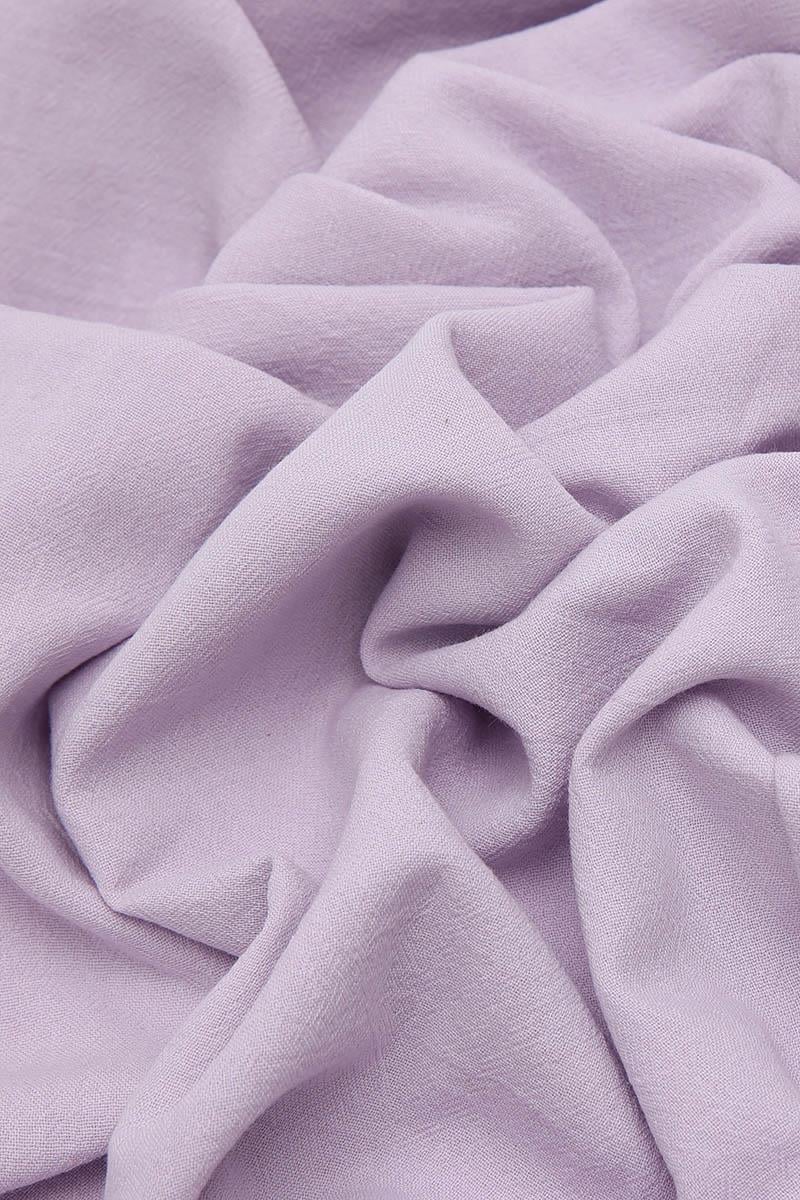 Fivescarf Menekşe Naturel Pamuk Şal