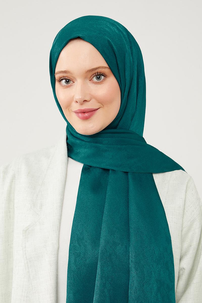 Fivescarf Mint Yeşili Jakarlı Elegance Şal