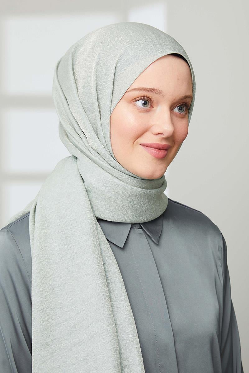 Fivescarf Mint Yeşili Pırıltı Şal